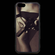 Coque iPhone 6 Premium Attention maîtresse dangereuse
