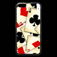 Coque iPhone 6 Premium Carte de poker vintage 50