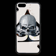 Coque iPhone 6 Premium Carte tête de mort pique