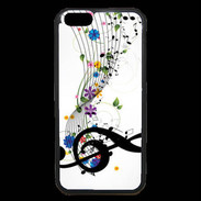 Coque iPhone 6 Premium Farandole de notes de musique 1