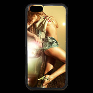 Coque iPhone 6 Premium Femme sexy Voiture