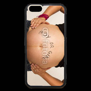 Coque iPhone 6 Premium Femme enceinte ventre 