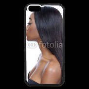 Coque iPhone 6 Premium Femme metisse noire 2