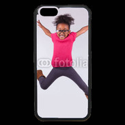 Coque iPhone 6 Premium Jeune fille africaine joyeuse