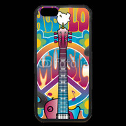 Coque iPhone 6 Premium Peace love music 3