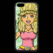 Coque iPhone 6 Premium Hippie en dessin