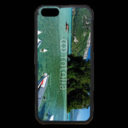 Coque iPhone 6 Premium Barques sur le lac d'Annecy