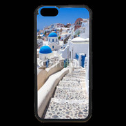 Coque iPhone 6 Premium Village sur l'Île de Santorini en Grêce