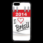 Coque iPhone 6 Premium I love Bresil 2014