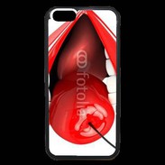 Coque iPhone 6 Premium Cerise et bouche 2