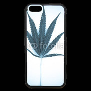 Coque iPhone 6 Premium Marijuana en bleu et blanc