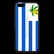 Coque iPhone 6 Premium Drapeau Uruguay cannabis 2