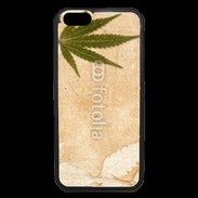Coque iPhone 6 Premium Fond cannabis vintage
