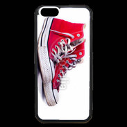 Coque iPhone 6 Premium Chaussure Converse rouge