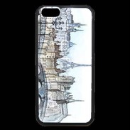 Coque iPhone 6 Premium Vintage Paris en dessin 2