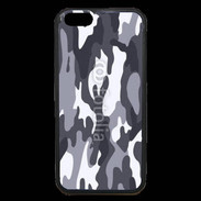 Coque iPhone 6 Premium Camouflage gris et blanc