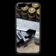 Coque iPhone 6 Premium Vintage fusil et cartouche