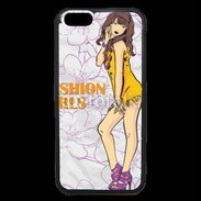 Coque iPhone 6 Premium Fashion girl manga
