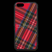Coque iPhone 6 Premium Mode tissus écossais rouge