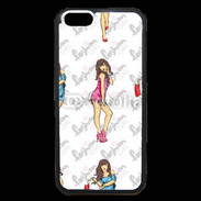 Coque iPhone 6 Premium Illustration fashion girl 2