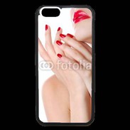 Coque iPhone 6 Premium Sexy et glamour bouche rouge à lèvre et vernis à ongles rouges