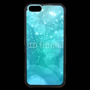 Coque iPhone 6 Premium Fond bulles bleus