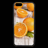 Coque iPhone 6 Premium Belles oranges sur fond en bois