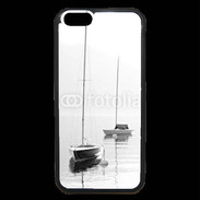 Coque iPhone 6 Premium Bateau sur un lac
