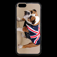 Coque iPhone 6 Premium Bulldog anglais en tenue