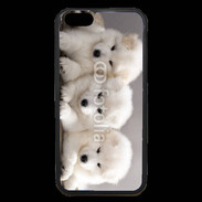 Coque iPhone 6 Premium Chiot japonais blanc