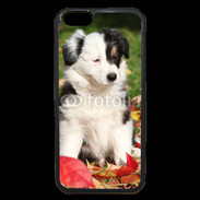 Coque iPhone 6 Premium Adorable chiot Border collie