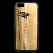 Coque iPhone 6 Premium Ballade à cheval sur la plage