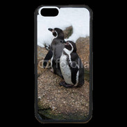 Coque iPhone 6 Premium 2 pingouins