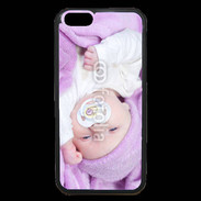 Coque iPhone 6 Premium Amour de bébé en violet