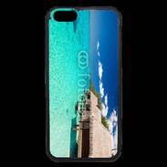 Coque iPhone 6 Premium Bungalow sur mer tropicale