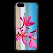 Coque iPhone 6 Premium Fleurs à la plage