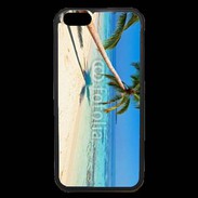 Coque iPhone 6 Premium Palmier sur la plage tropicale