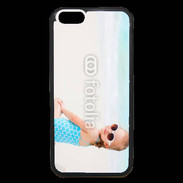 Coque iPhone 6 Premium Petite fille à la plage