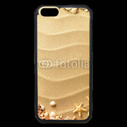 Coque iPhone 6 Premium sable plage