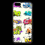 Coque iPhone 6 Premium Graffiti wall vector urban art