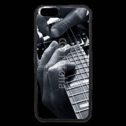 Coque iPhone 6 Premium Musicien de blues à la guitare