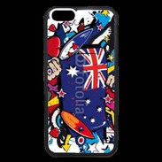 Coque iPhone 6 Premium Graffiti Australie rugby