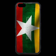 Coque iPhone 6 Premium Drapeau Birmanie