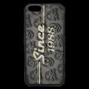 Coque iPhone 6 Premium Since crane gris 1988