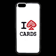 Coque iPhone 6 Premium I love Cards spade