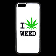 Coque iPhone 6 Premium I love Weed
