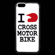 Coque iPhone 6 Premium i love Cross Motor