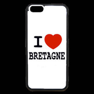 Coque iPhone 6 Premium I love Bretagne