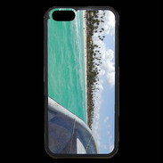 Coque iPhone 6 Premium Bord de plage en bateau
