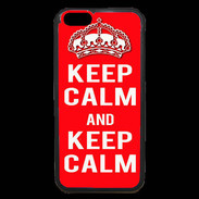 Coque iPhone 6 Premium Keep Calm Rouge